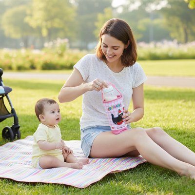 Porte biberon nomad thermo avec maman