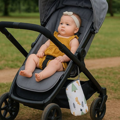 Porte biberon nomade avec bébé     