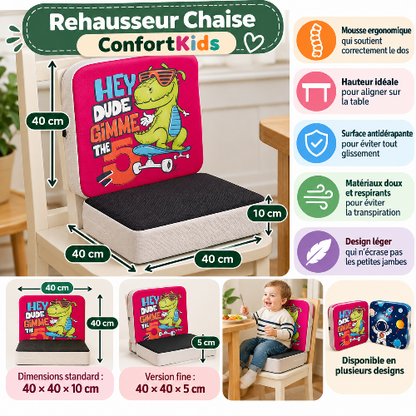 Rehausseur chaise confortkids dimensions