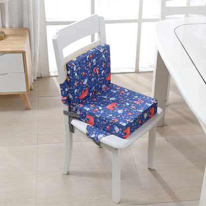Rehausseur chaise pour bébé bleu