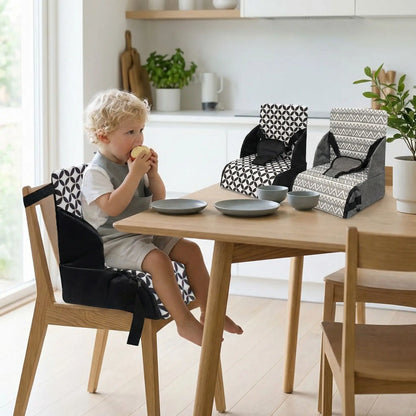 Rehaussseur chaise bébé pliable noir