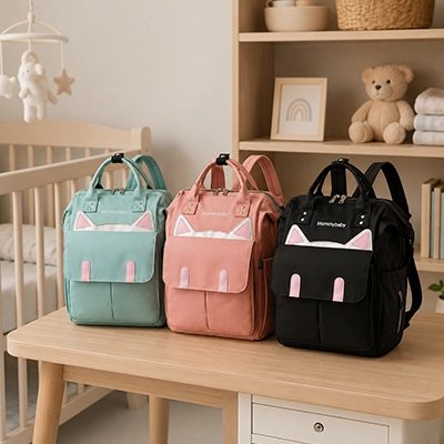 Sac a dos a langer poche imperméable trois différentes couleurs