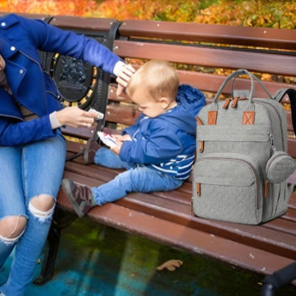 Sac à langer avec bandoulière compartiment