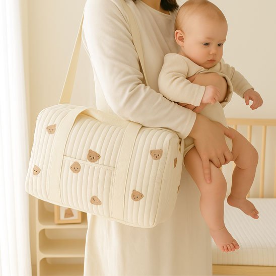 Sac a langer bebe avec ourson
