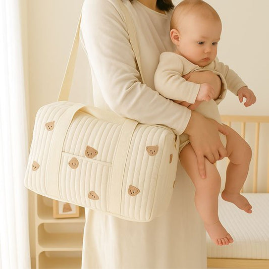 Sac a langer bebe avec ourson