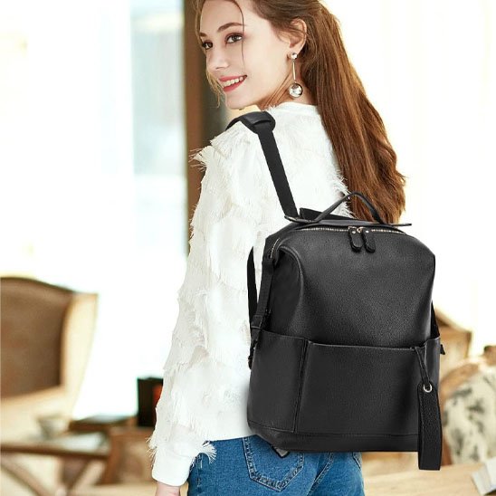 Sac à langer ultra spacieux noir