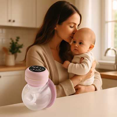 tire lait électrique maman avec bébé
