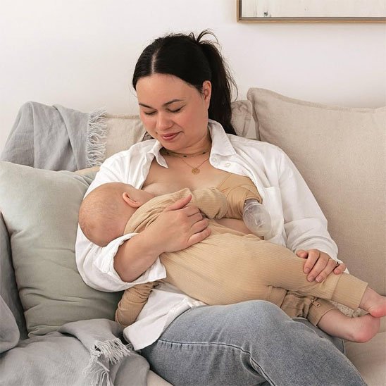 Tire lait manuel confort naturel avec maman