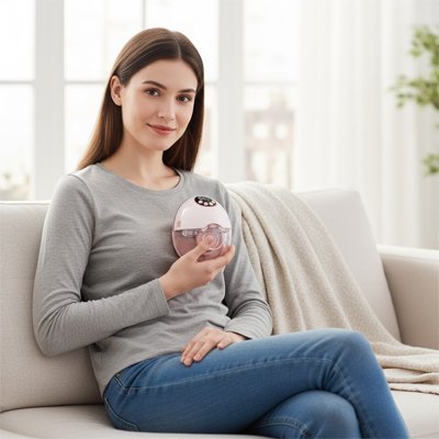 Tire lait portable silencieux rechagable avec maman