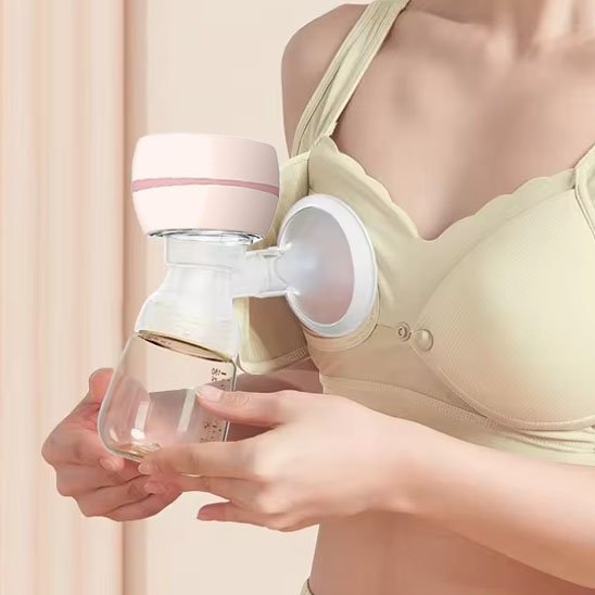 Tire lait silencieux efficace avec pompe