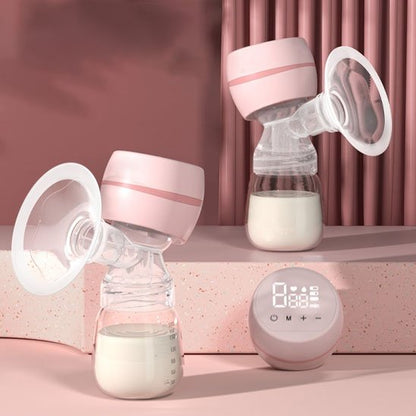 Tire lait silencieux efficace rose