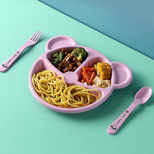 Vaisselle bébé Nicole naturelle sécurisée