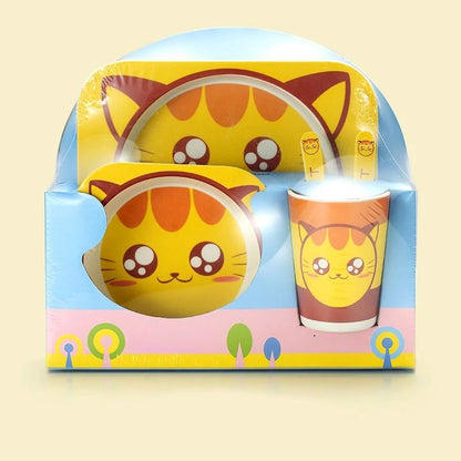 Vaisselle bébé BambooKid™  Chat 