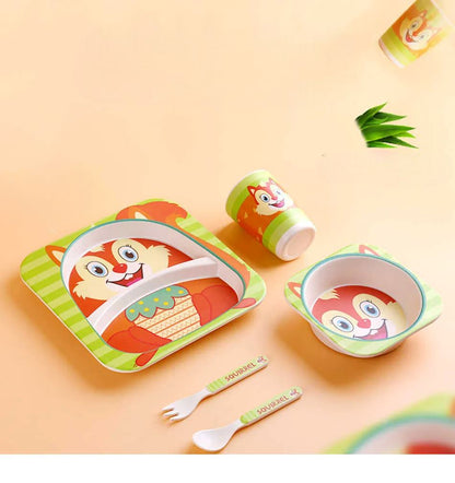 Vaisselle bebe - BambooKid™ - Écureuil - christine proulx