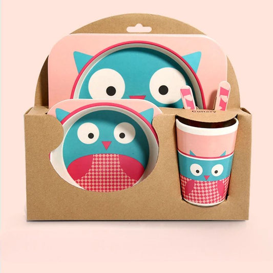 Vaisselle bebe - BambooKid™ - Hibou - christine proulx