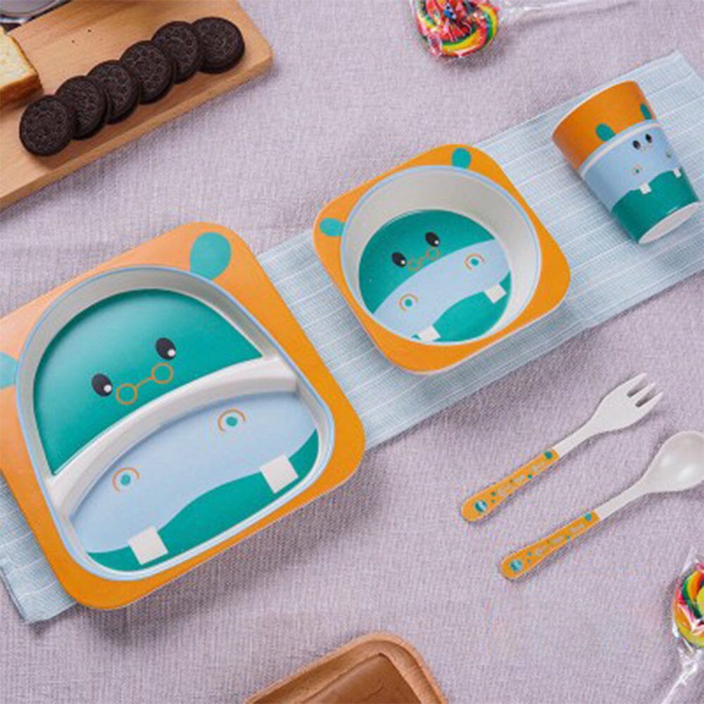 Vaisselle bebe - BambooKid™ - Hipopotam - christine proulx