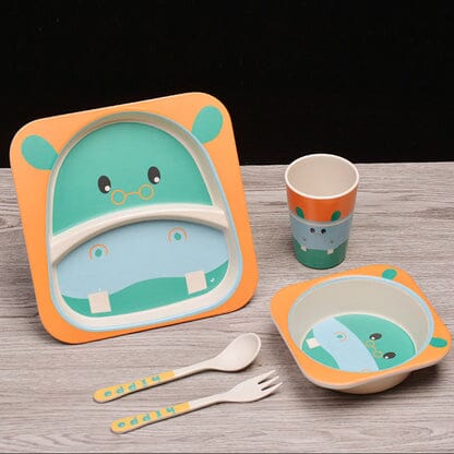 Vaisselle bebe - BambooKid™ - Hipopotam - christine proulx