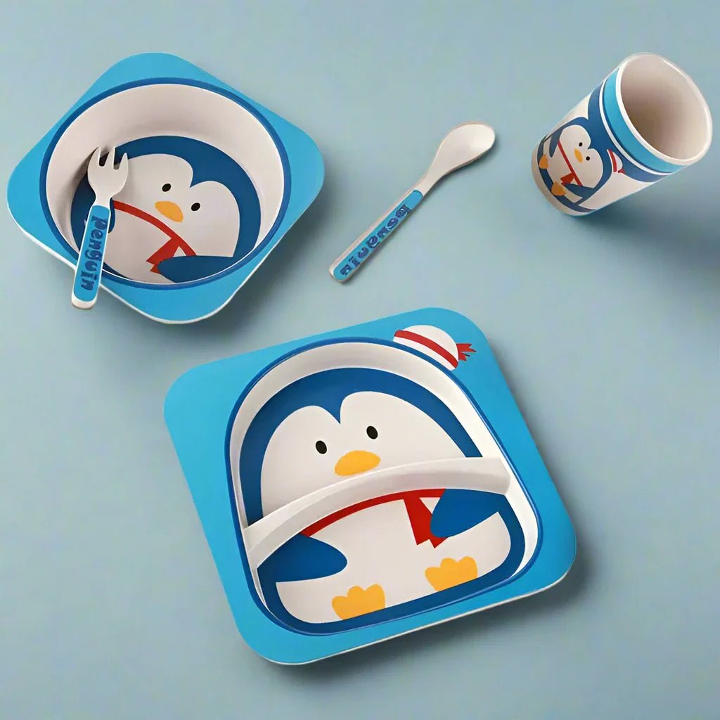 Vaisselle bebe - BambooKid™ - Pinguin - christine proulx