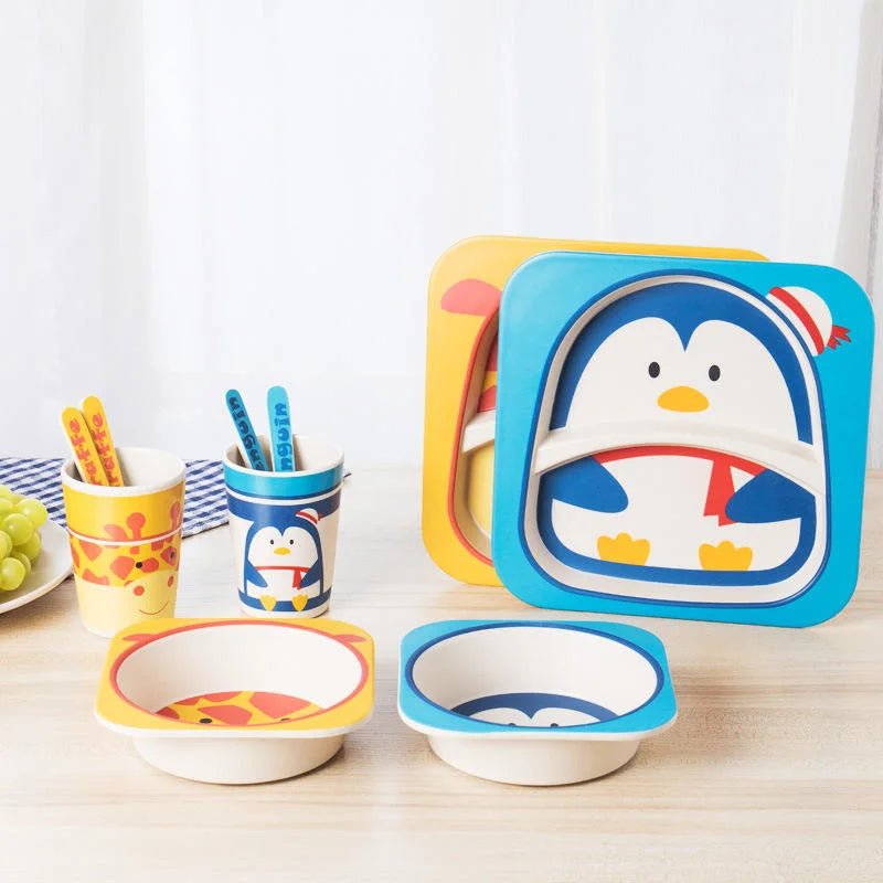 Vaisselle bebe - BambooKid™ - Pinguin - christine proulx