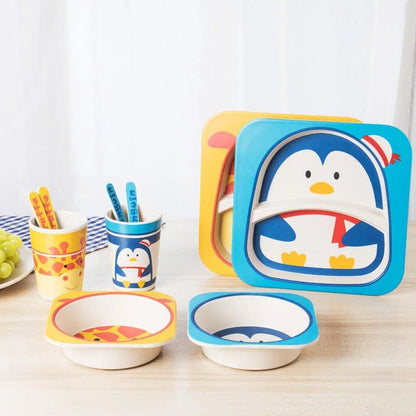 Vaisselle bebe - BambooKid™ - Pinguin - christine proulx