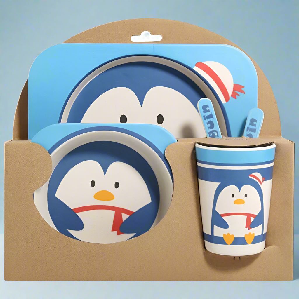 Vaisselle bebe - BambooKid™ - Pinguin - christine proulx