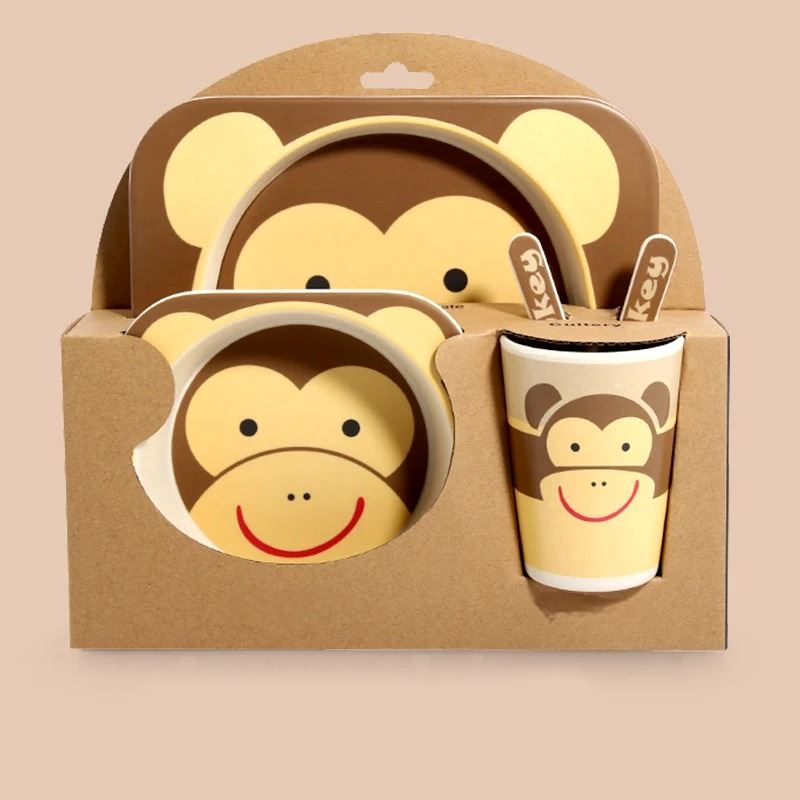 Vaisselle bebe - BambooKid™ - Singe - christine proulx
