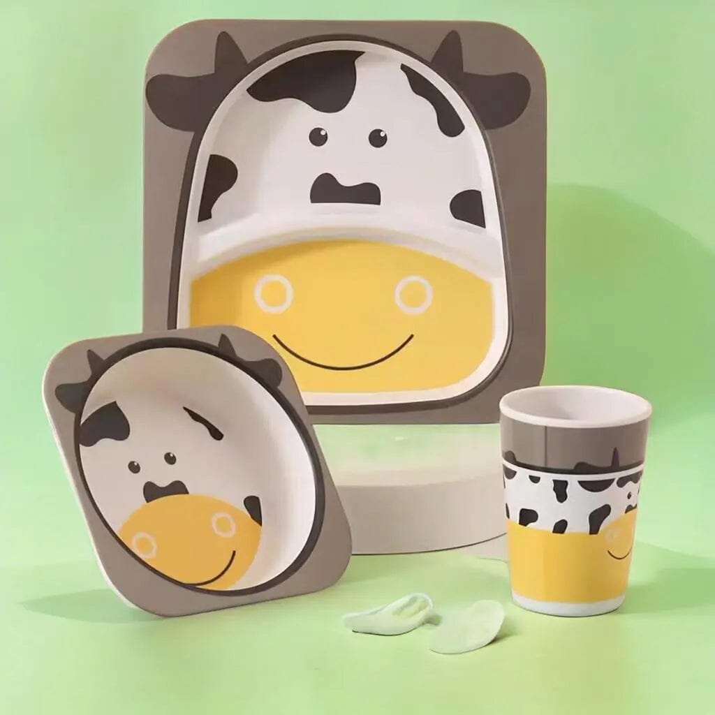 Vaisselle bebe - BambooKid™ - Vache - christine proulx