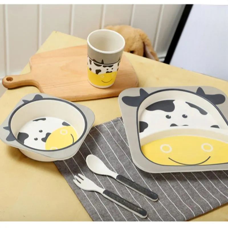 Vaisselle bebe - BambooKid™ - Vache - christine proulx