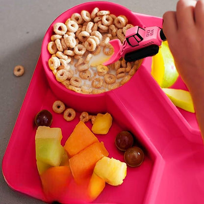 Vaisselle pour bébé course plate céréale