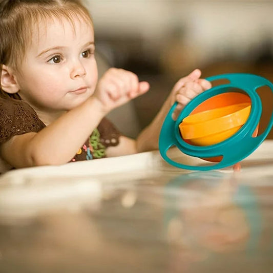 Vaisselle Bébé Magique orange