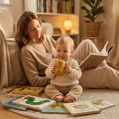 Verre bébé incassable jaune