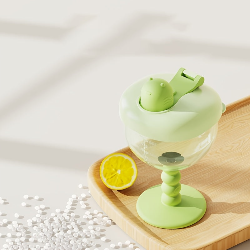 Verre paille bébé avec citron